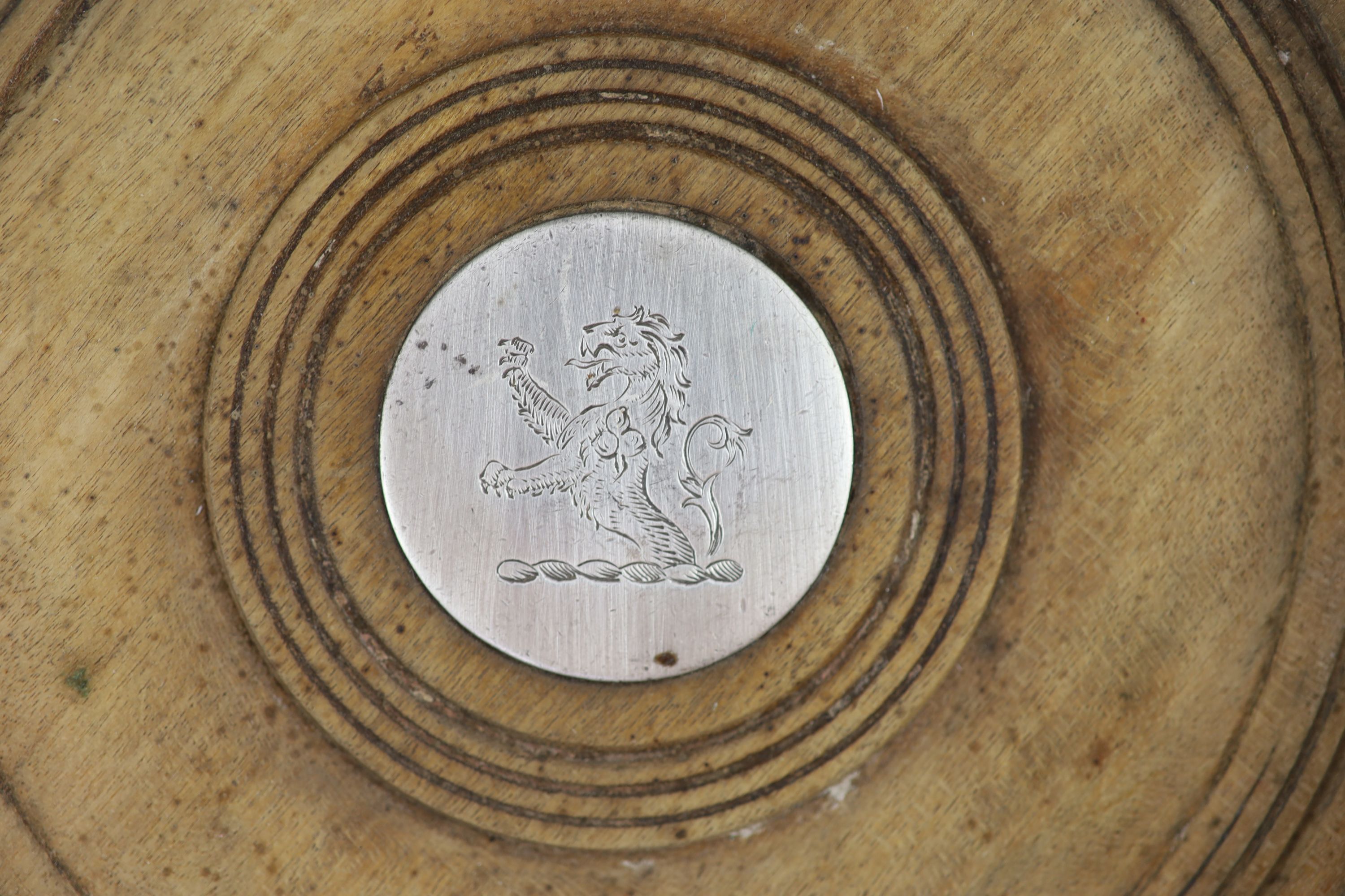 A George III silver wine coaster by Paul Storr
